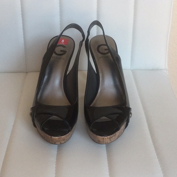 NWB G By Guess Cabelle2 8 Black Shoes Heels - Picture 2 of 15
